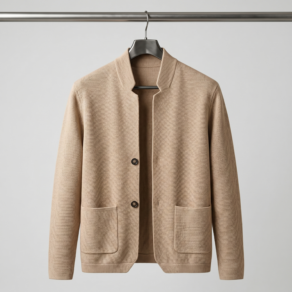 Álvaro - Chaqueta en punto texturizado