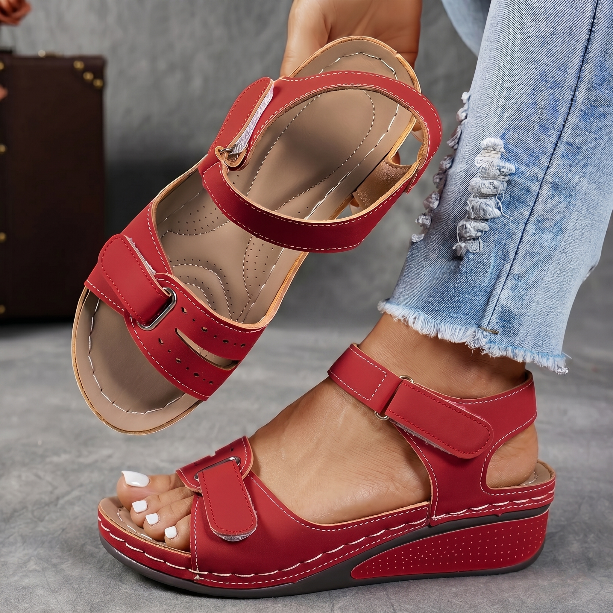 Lucía - Sandalias Ergonómicas de Confort