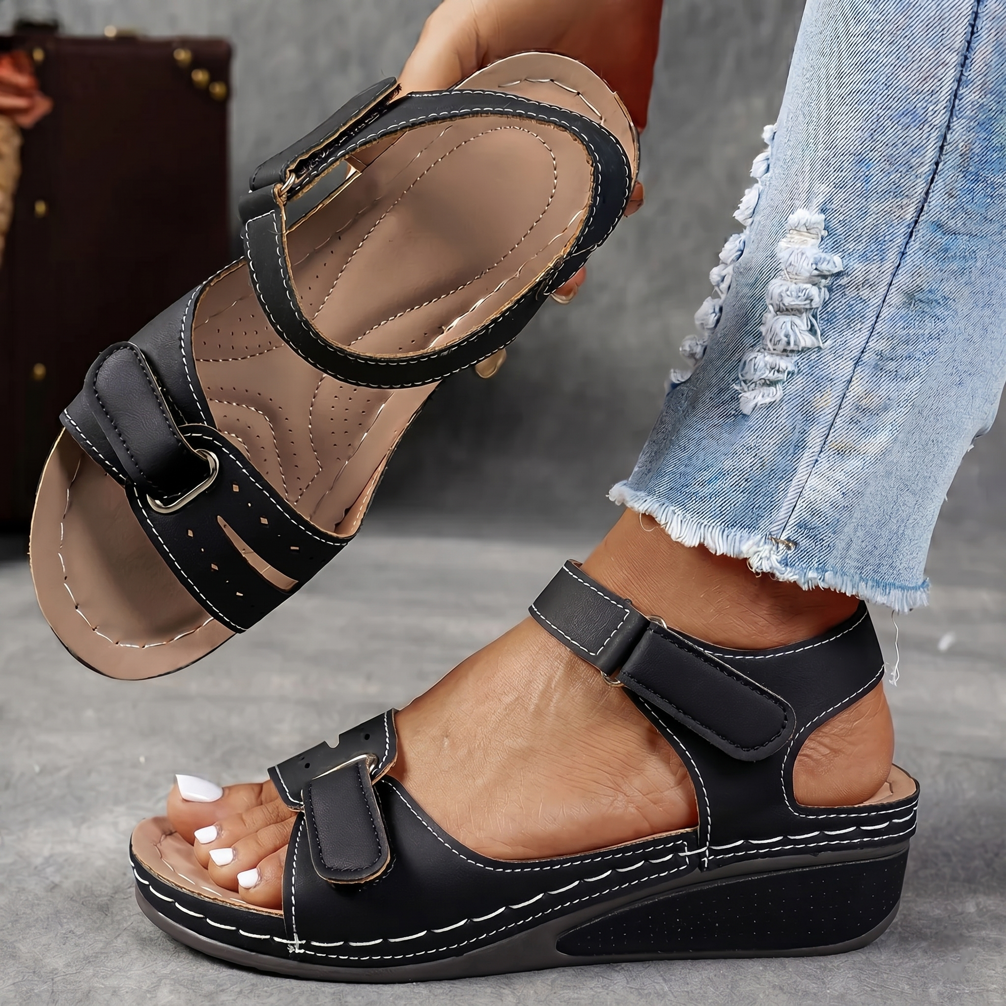 Lucía - Sandalias Ergonómicas de Confort