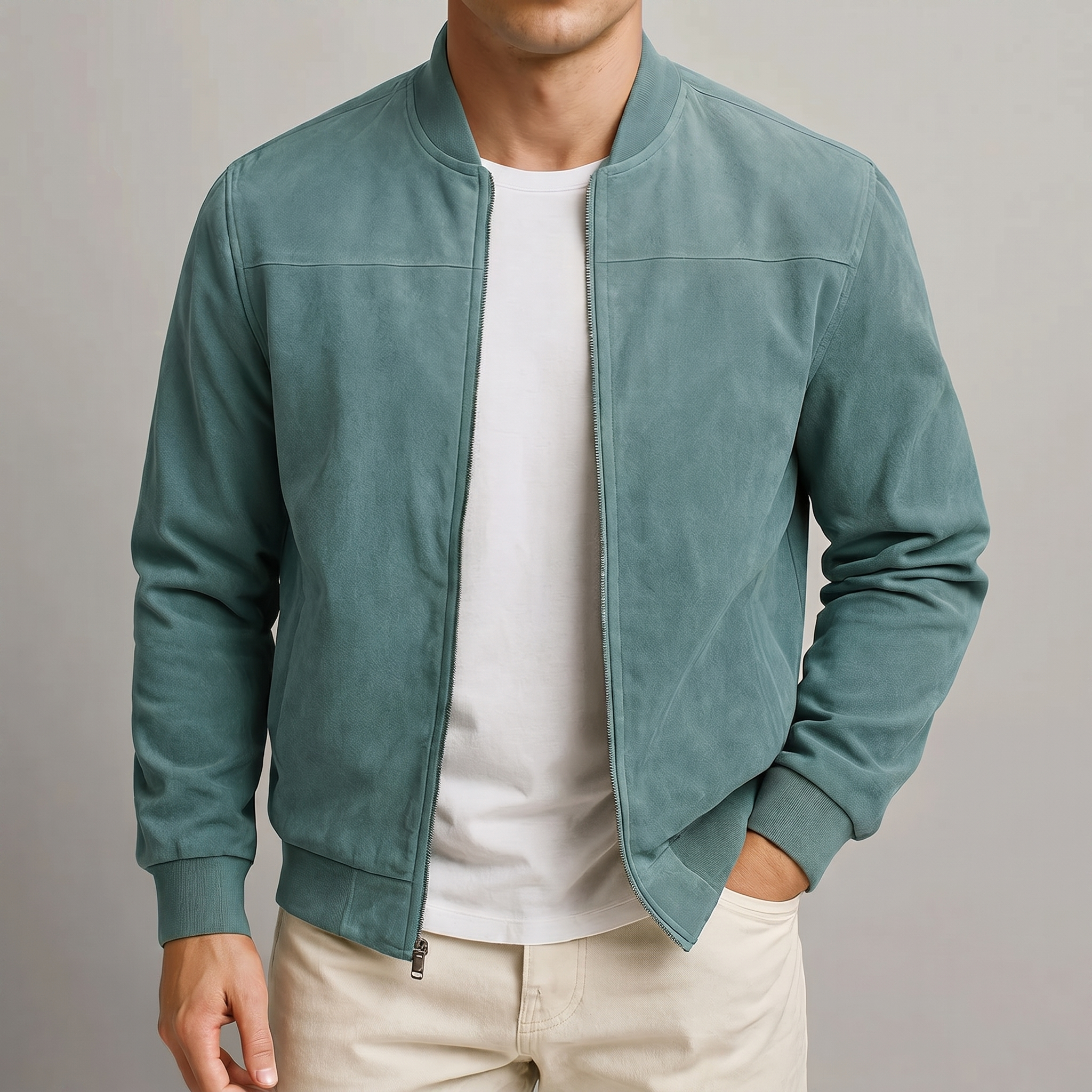 Mario - Chaqueta Bomber Efecto Ante