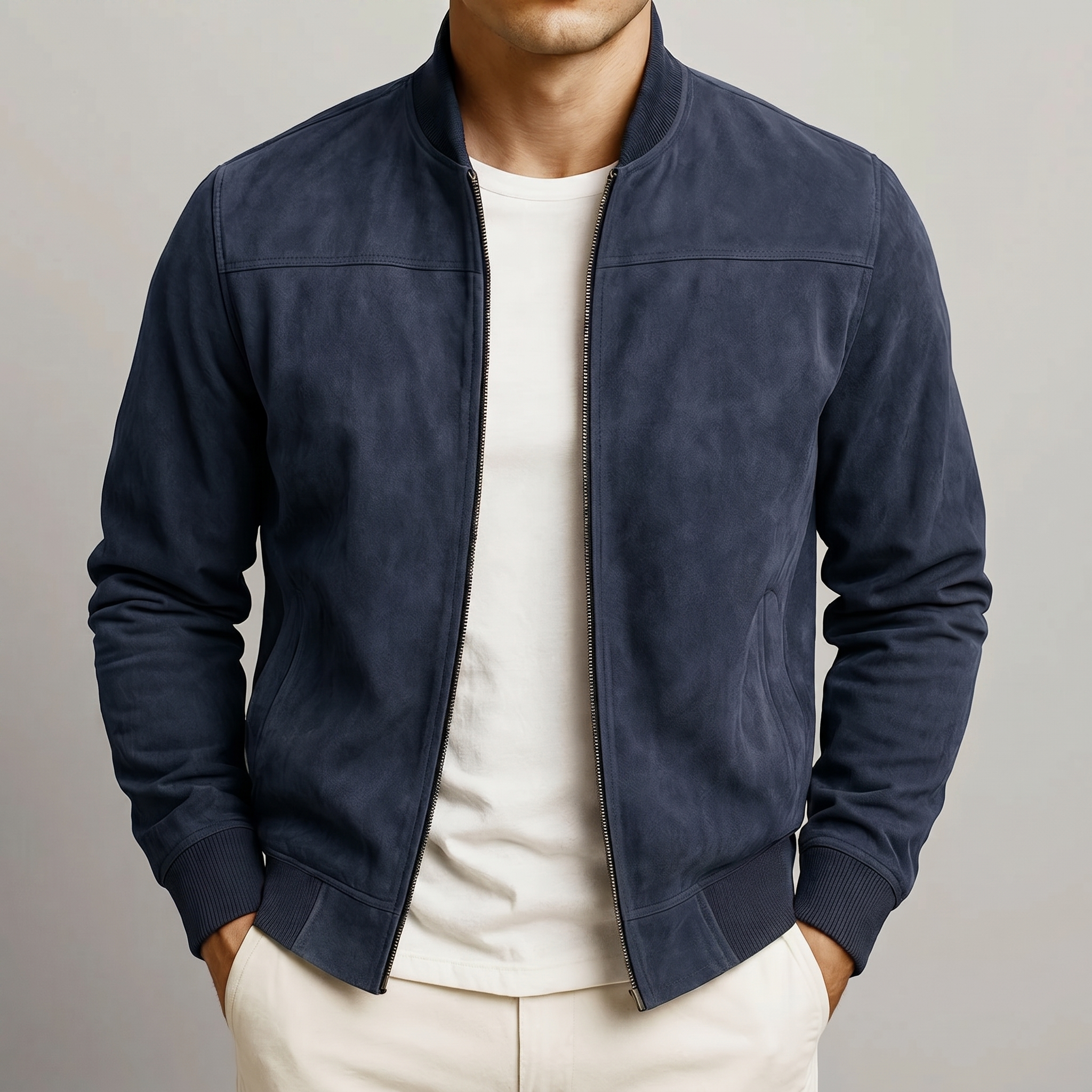 Mario - Chaqueta Bomber Efecto Ante
