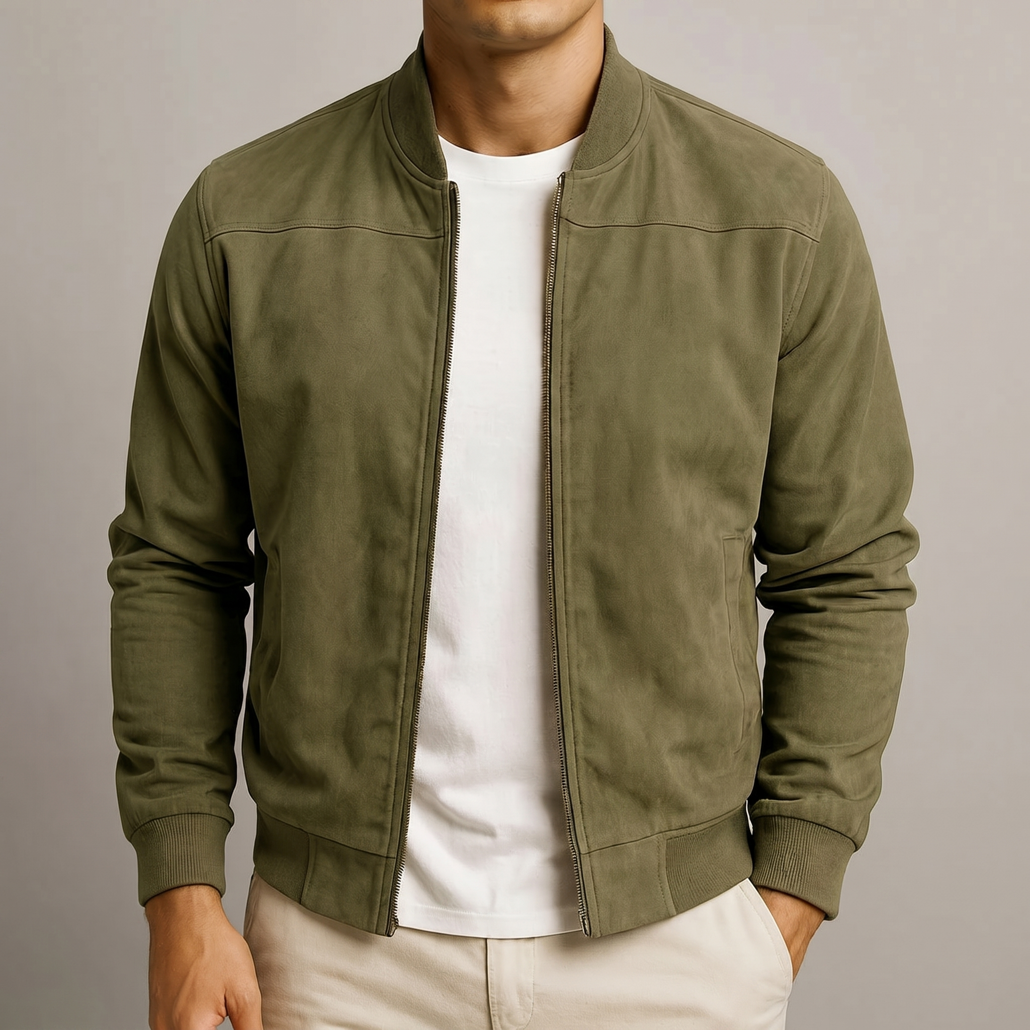 Mario - Chaqueta Bomber Efecto Ante