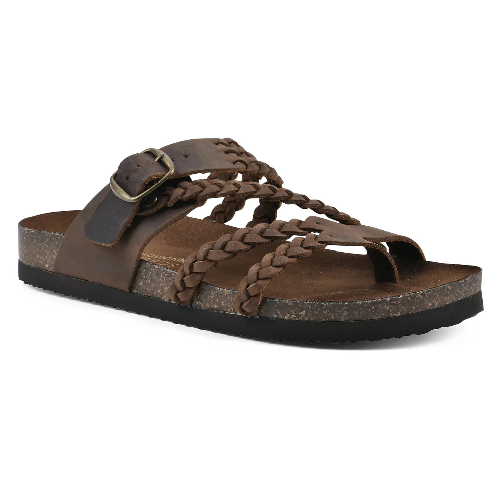 Andrea - Sandalias Trenzadas de Tiras Múltiples