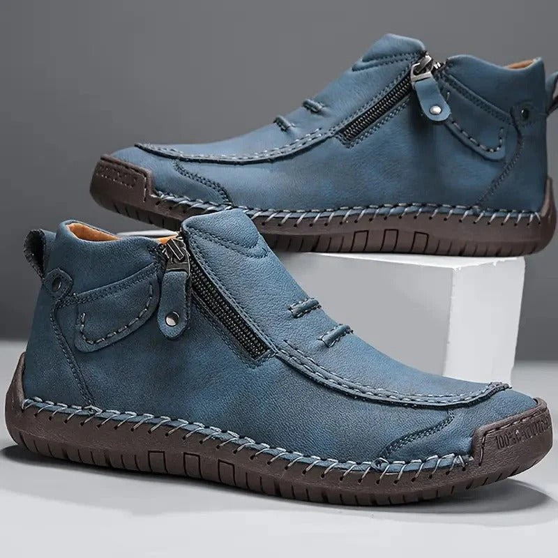 Javi - Zapatos Elegantes con Cremallera Lateral